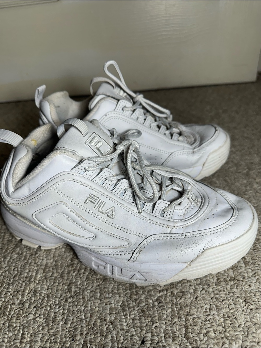 FILA White Athletic Sneakers